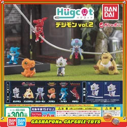 BANDAI Digital Monster Action Figures Model Gomamon Angoramon Jellymon Agumon Guilmon Gashapon Data Cable USB Line Ornaments