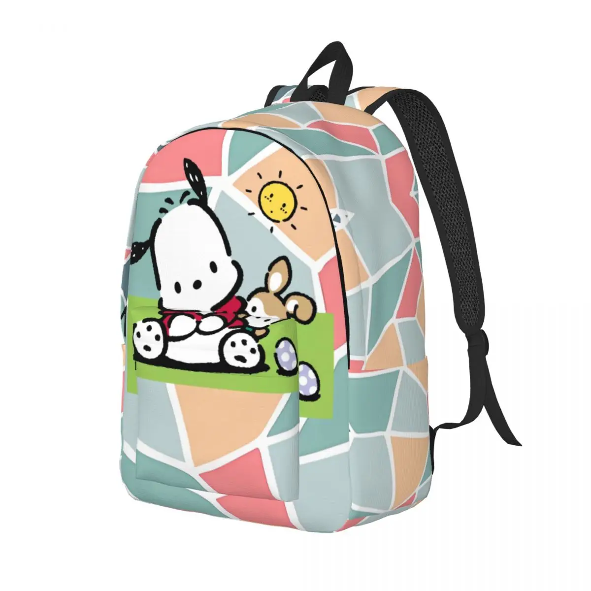 Disney Exclusive Storage Bag Pochacco College Student Good Quality Weekend Picnic Birthday Retro Washable Knapsack