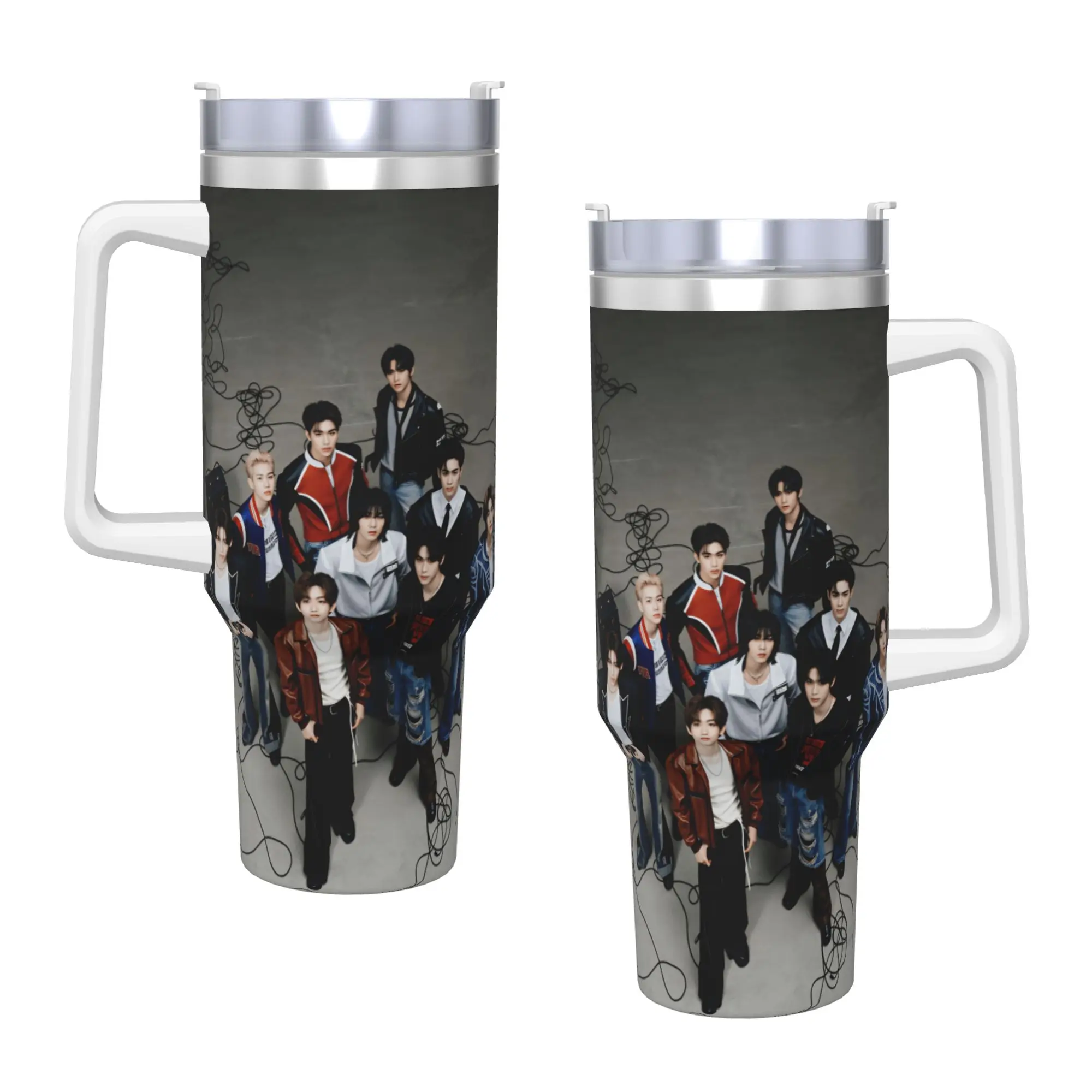 ALD1 A-ALPHA DRIVE ONE Stainless Steel Tumbler  Travel Car Mugs Large Capacity Thermal Cups  Cold Drink Milk Tea Water Bottle