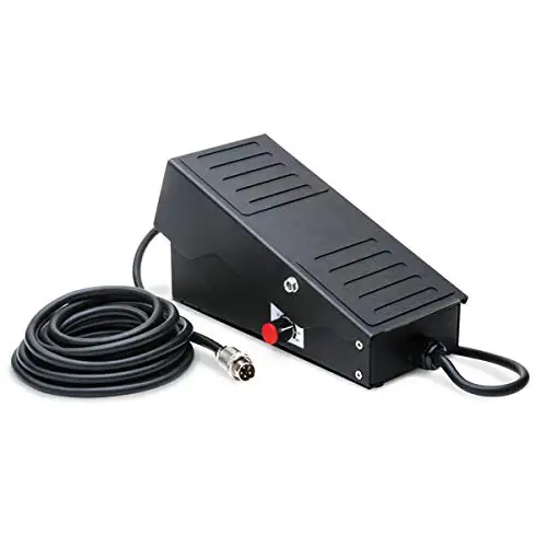 Eastwood Tig 200 Ac/Dc Foot Pedal 5 Pin Low Profile Adjustable Amper Knob Rubber Pad