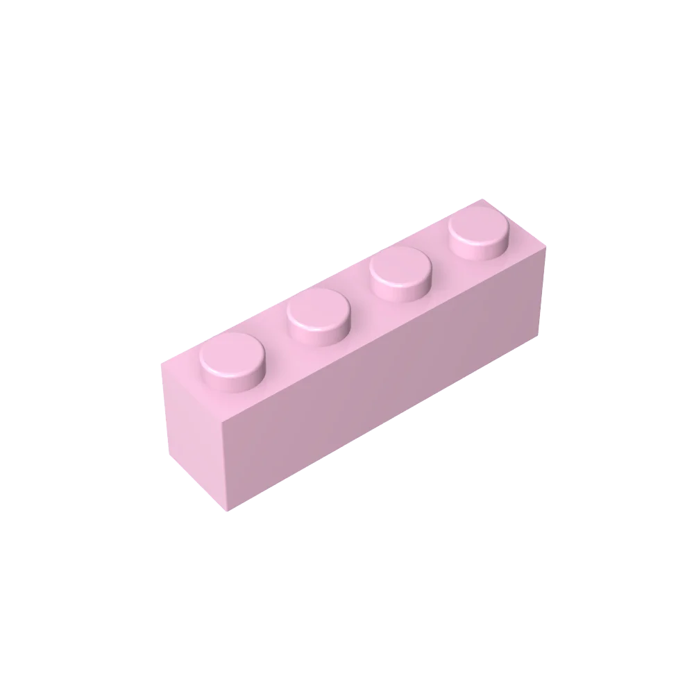 Gobricks GDS-534 Ziegel 1 x 4 ohne Bodenrohre, kompatibel mit Lego 3010 3066 Teilen für Kinder zum Selbermachen