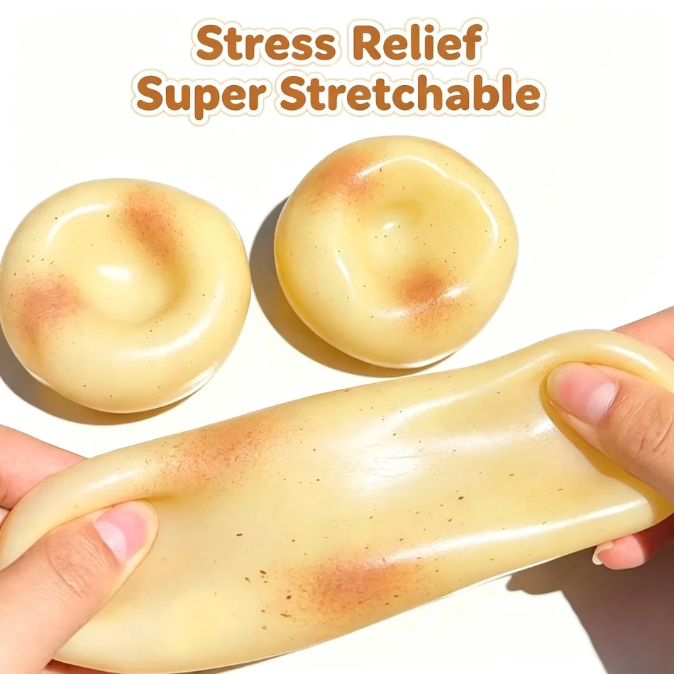 Realistic Potato Squishy Toy Super Stretchable Moldable Soft Squeeze Stress Relief Fidget Sensory Decompression Gift