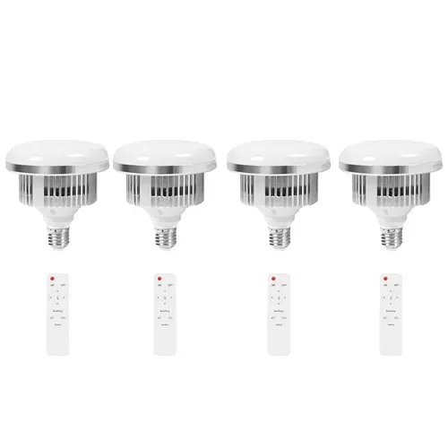65W LED Photographic Lighting Bulbs E27 Base Lamp With Remote Control Dimmable Daylight Bulb For Photo Studio Softbox - Image 10
