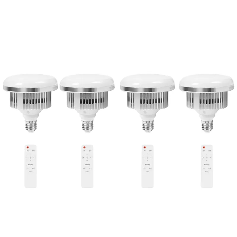65W LED Photographic Lighting Bulbs E27 Base Lamp With Remote Control Dimmable Daylight Bulb For Photo Studio Softbox - Image 10