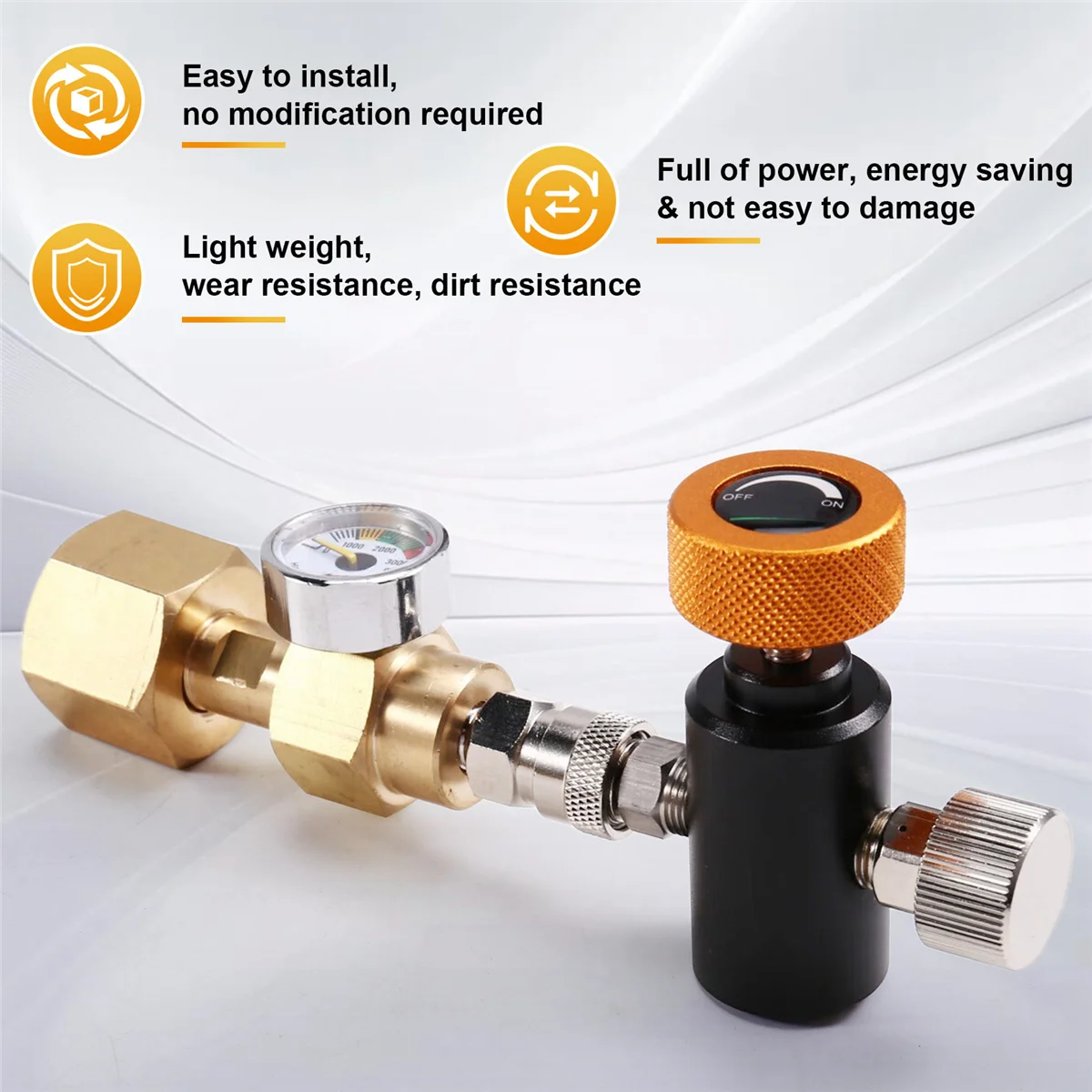 A002 For Carbonator Cylinder Inflation Joint Inflation Valve Supplement Station Adapter,Adapter Inflation Valve B