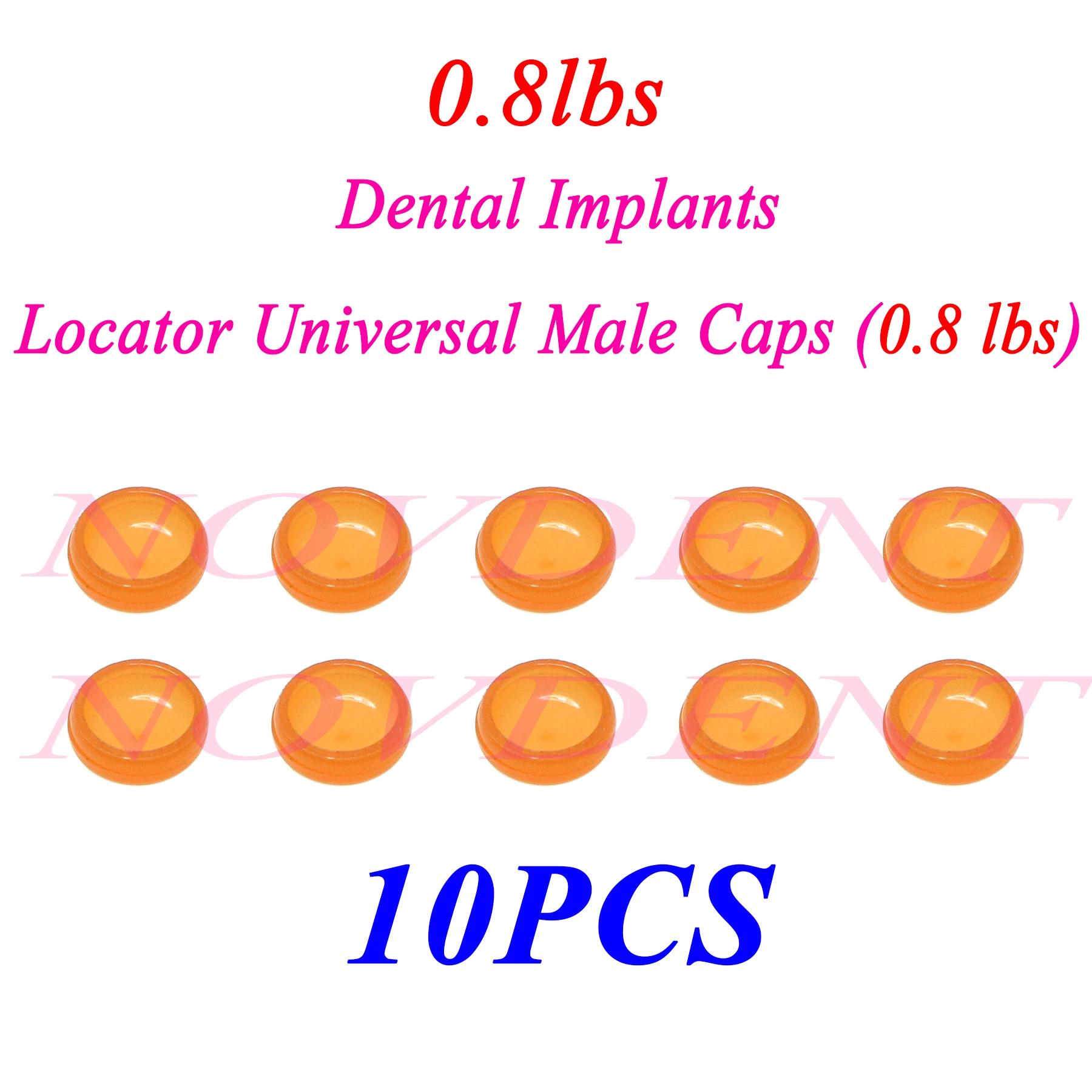 Dental Strong Retentive Caps 0.8lbs Overdenture Attachment Abutments  Cpts Core Tool Replacement Retention Caps