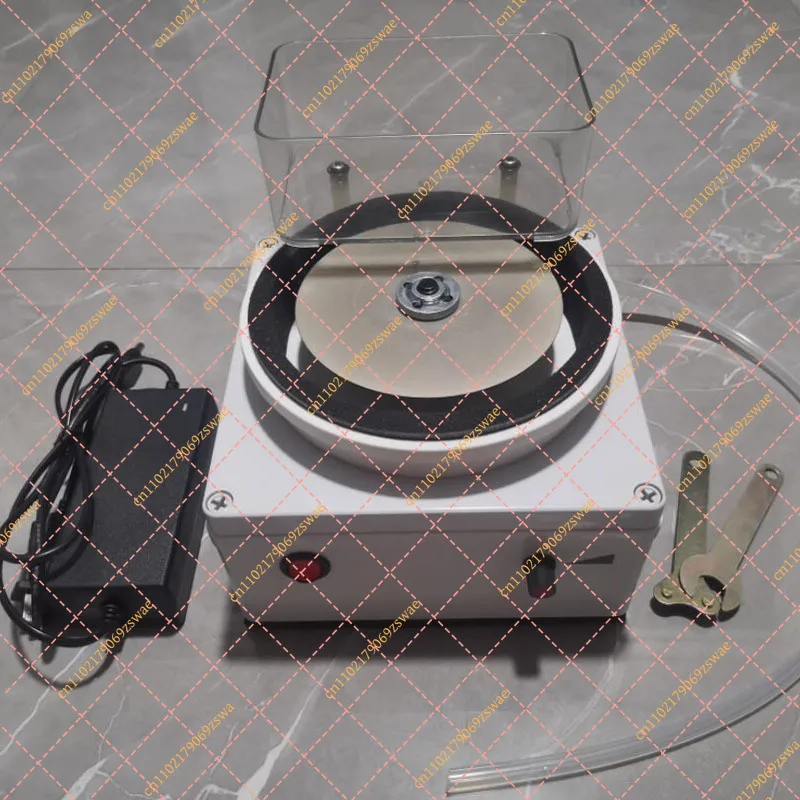 125mm Water-Cooled Diamond Flat Grinder, Portable Electric Sharpener for Lapidary