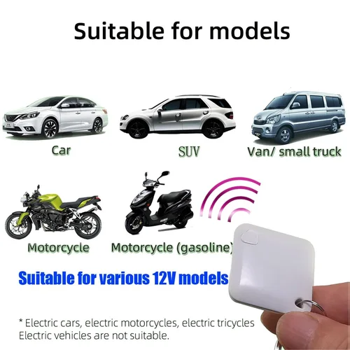 Imagen 2 del producto Inmovilizador de coche de 12V, sistema aislador de relé de fusible de bloqueo de motor RFID, dispositivo antirrobo, accesorios inalámbricos para vehículos y motocicletas