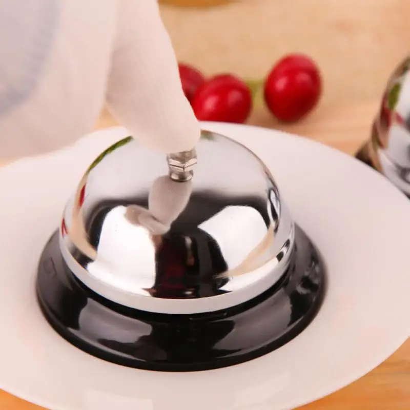 Desk Kitchen Hotel Counter Reception Christmas Craft Bell Restaurant Bar Ringer Call Bell Service Ring Home Restaurant Call Bell