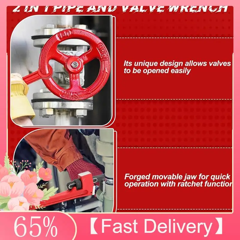 ~Latest Model Double Ended Valve Wrench 10