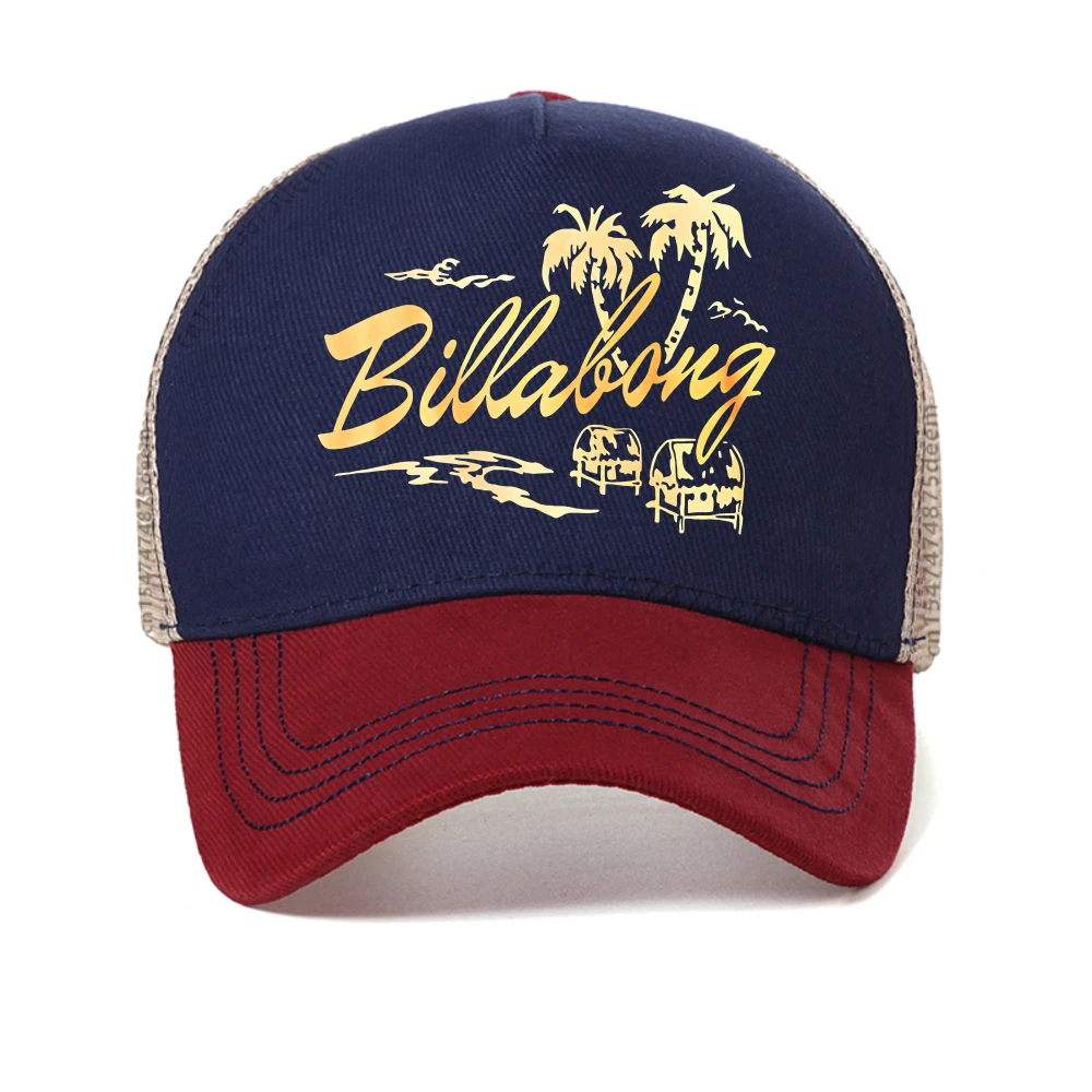 Summer Men's cap Rip Live The Search Beauty Curl Logo baseball cap fashion Sunscreen mesh Snapback Caps adjustable trucker hats