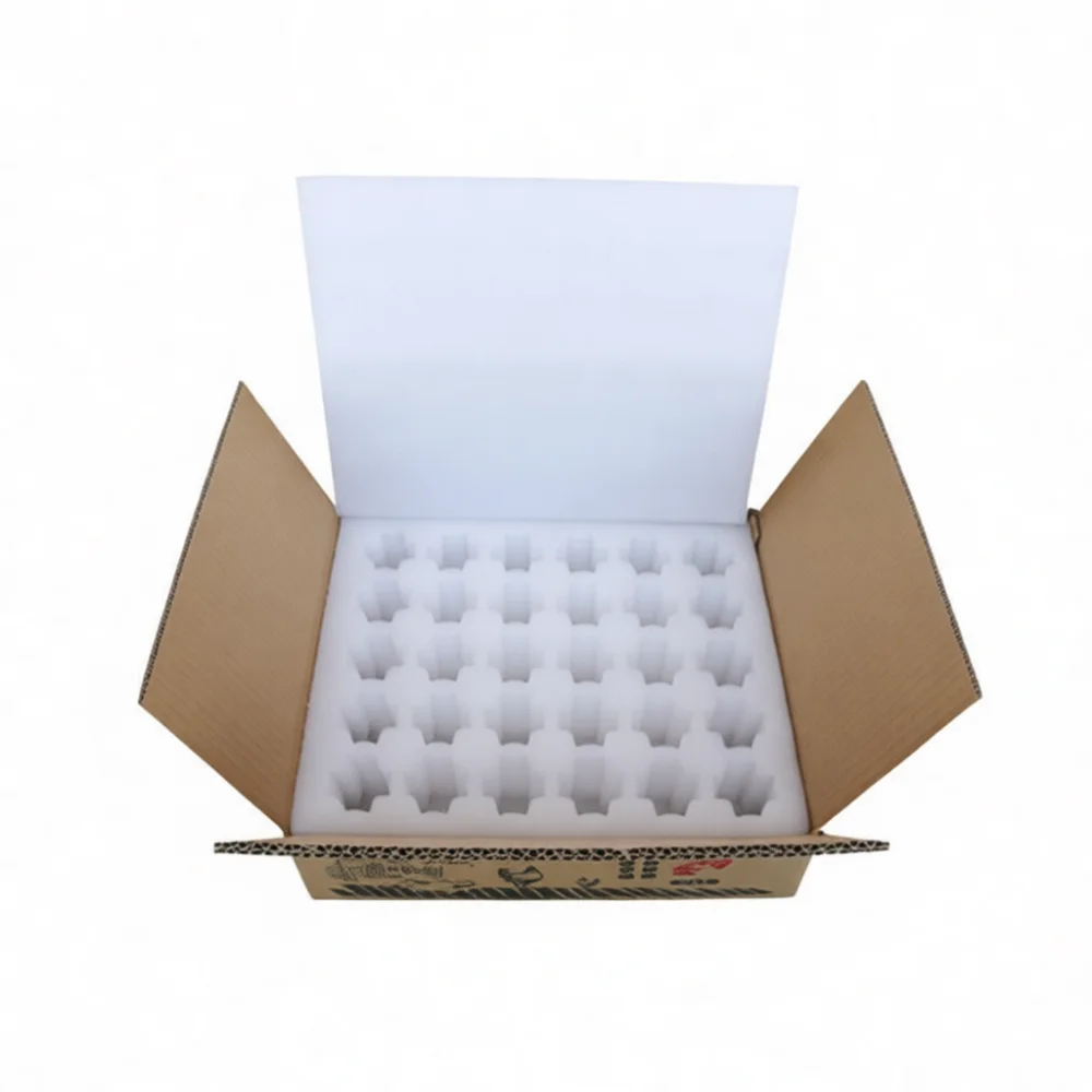 Durable Egg Cushioning Packaging Kit Shock Proof Foam Tray Box For Fresh Farm Produce Express Delivery Shipping Supplies