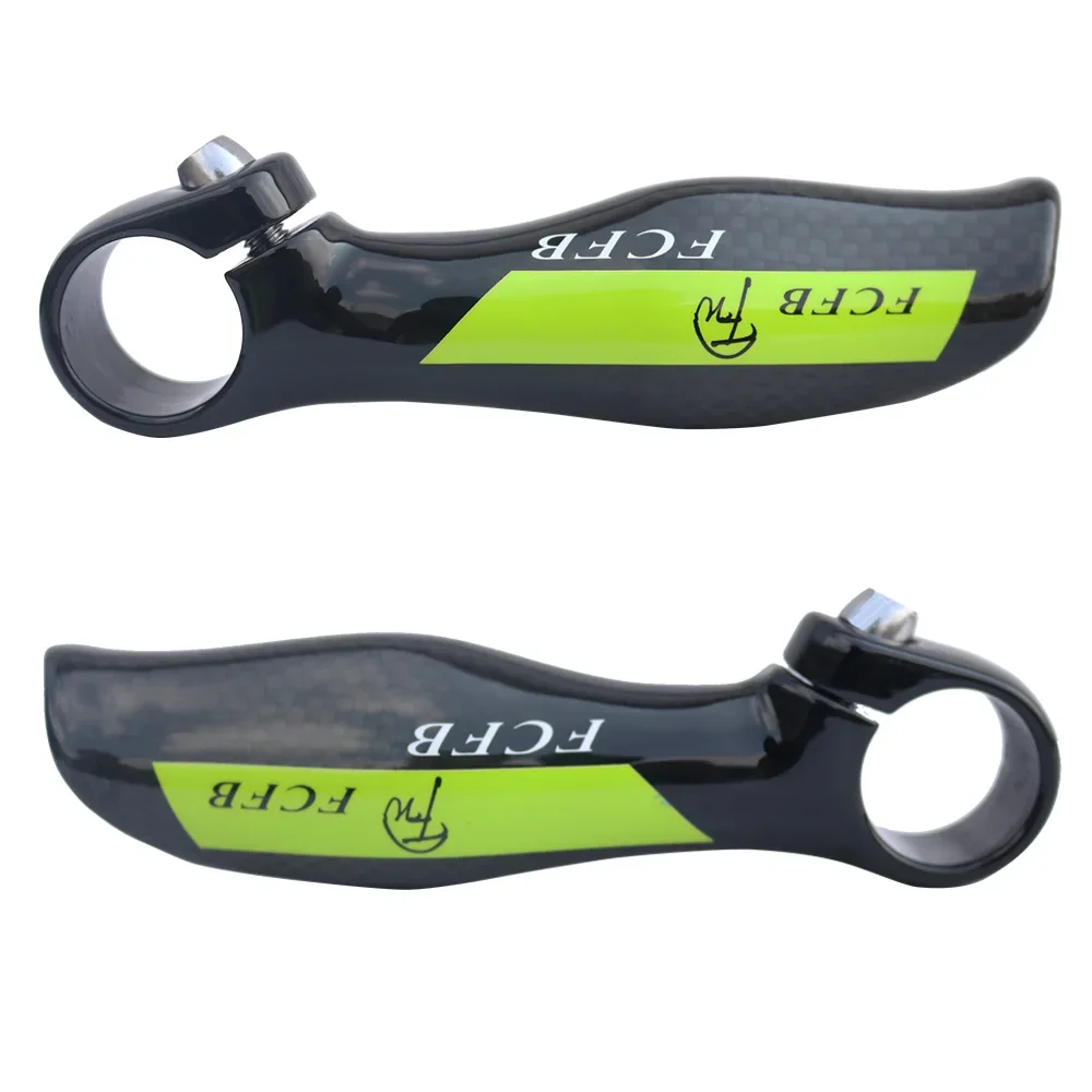 Carbon handlebar ends mtb handlebar ends Mountain bike Small Auxiliary Handlebar MTB bicycle bar end Parts red blue green