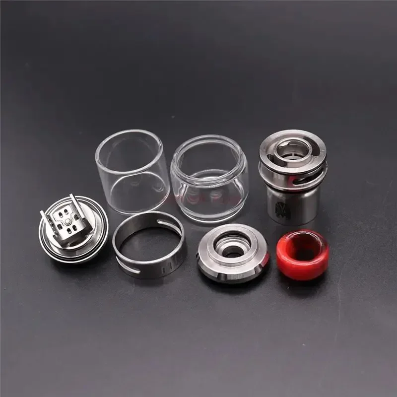 Vape Pen Arbiter 2 RTA خزان قابل لإعادة البناء 24.5 مللي متر 3.5 مللي/5 مللي مزدوج/ملف واحد بناء قابل للتعديل مشقوق العلوي تدفق الهواء البخاخة Ecig