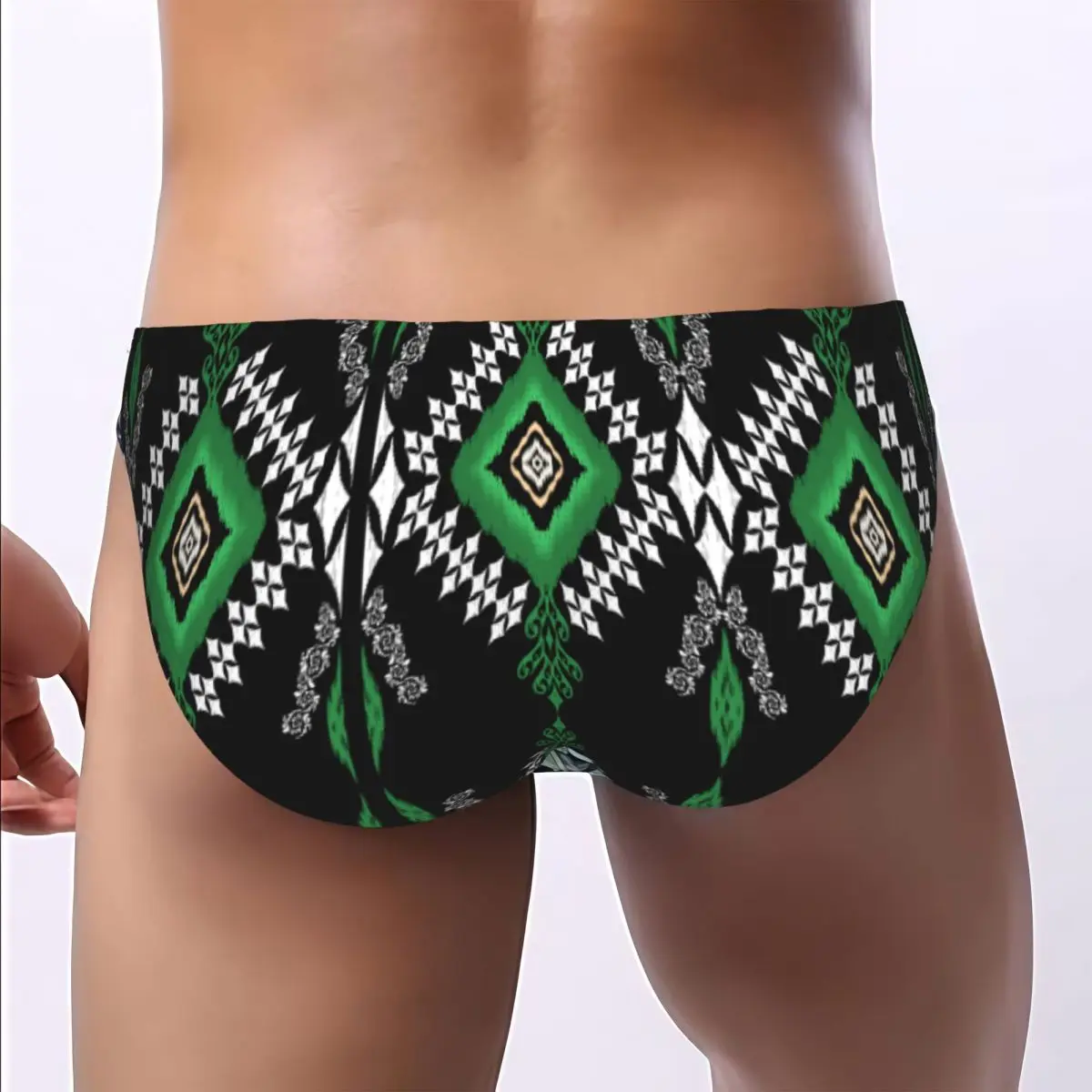 Geometric Patterns Men's Panties Man Briefs Sexy Underwear Male Bikini Underpants Fashion New