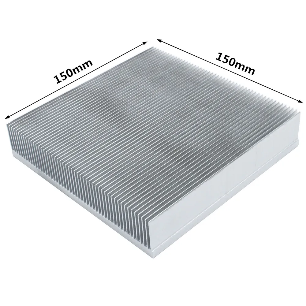 150x150x30mm Aluminum Heatsink Skiving Fin Heat Sink Radiator Cooling Cooler for Electronic LED LCD Heat Dissipation