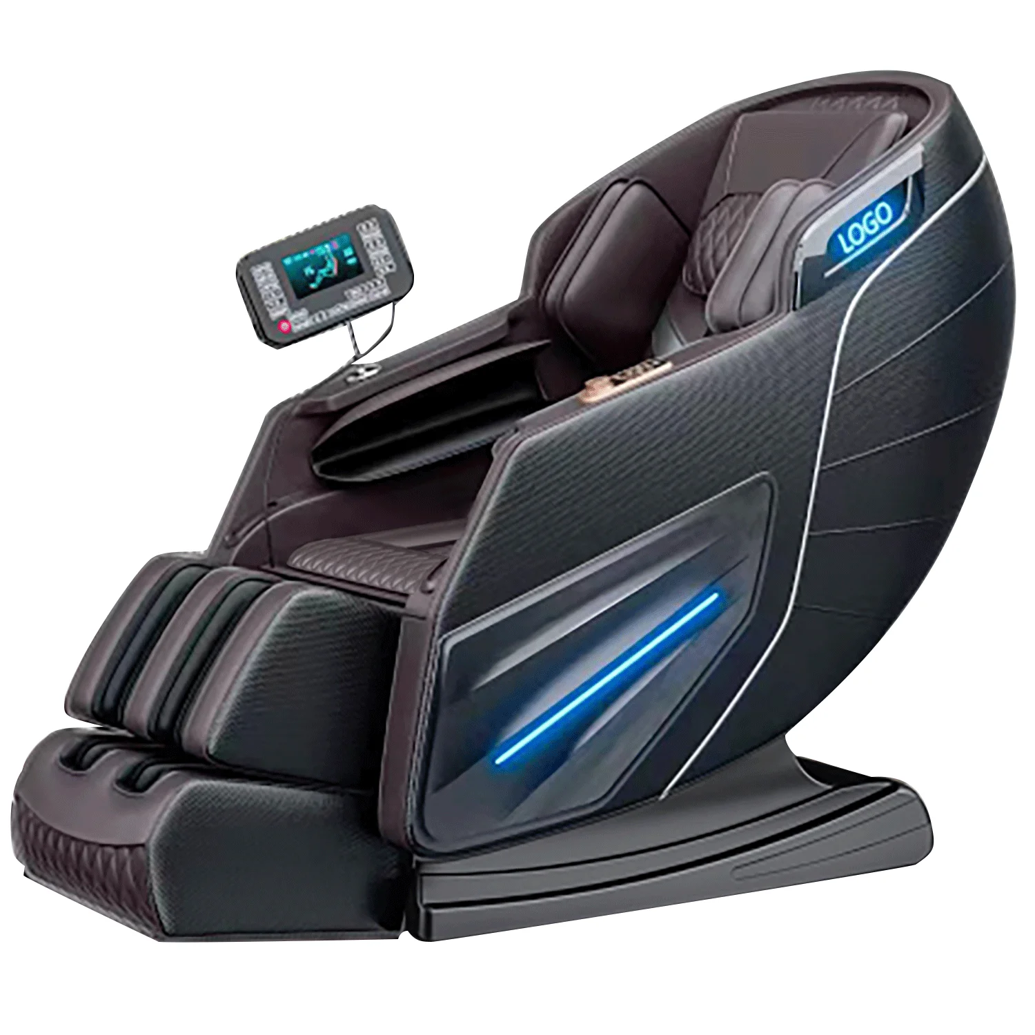 Massage Chair 4d Heating Zero Gravity Full Body Airbags Long SL Track Whole Body Massage Relax Bluetooth Speaker New Year Gift