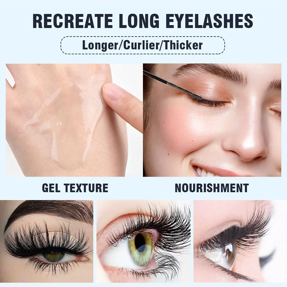 Gel trasparente per tagliare le sopracciglia 1PC, impermeabile e resistente al sudore, styling duraturo, creazione di sopracciglia 3D naturali