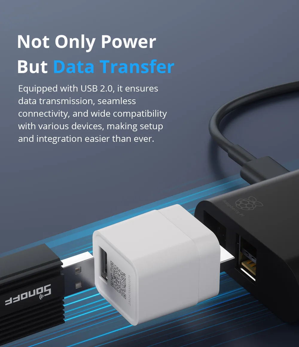 SONOFF ZBMicro Zigbee Micro USB умный адаптер 1-10 шт. быстрая зарядка широкий передаточный охват голосовое управление eWeLink Alexa Google