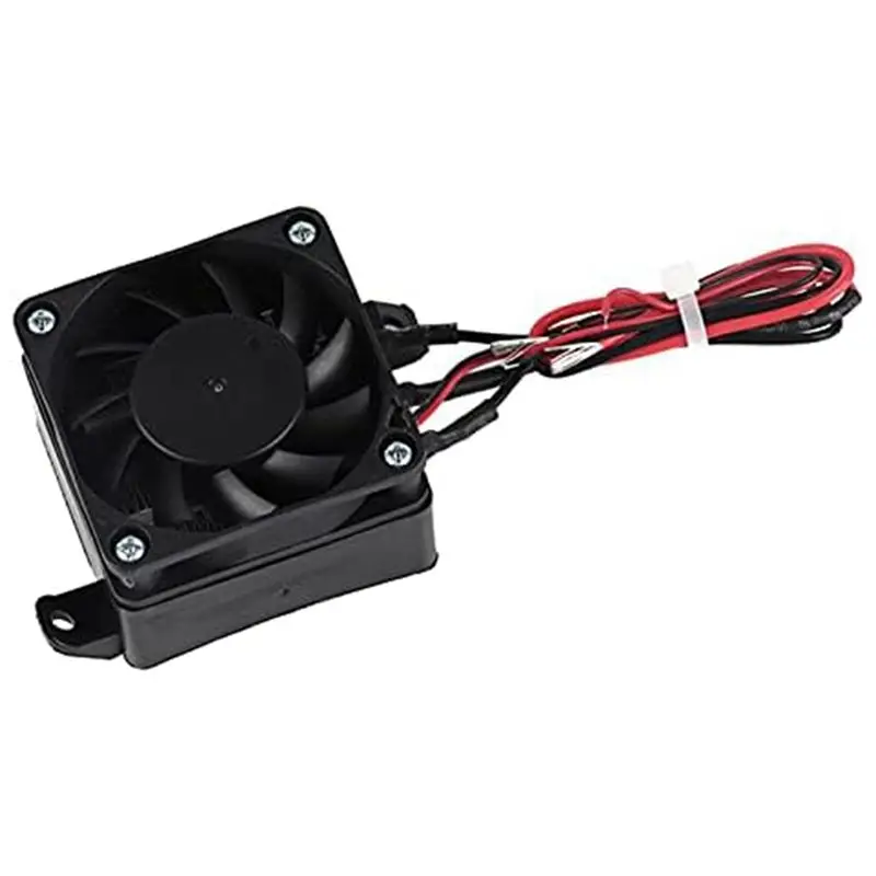 ABSE-1 Piece Thermostatic Ceramics Fast Heating Air Dehumidification DC Fan Heater DIY Accessories (24V 200W)
