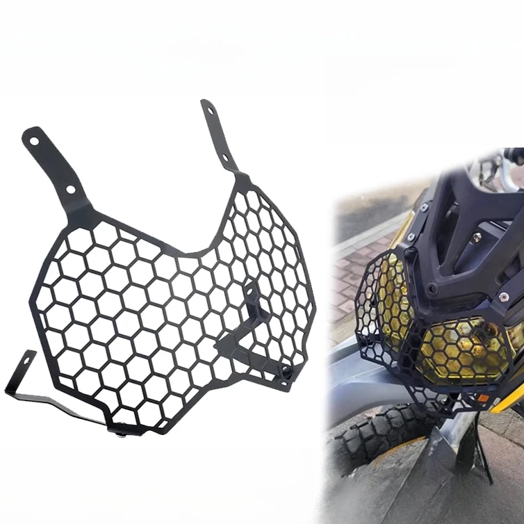 

Motorcycle Headlight Protector Grill Guard Headlamp Protective Cover For Loncin Voge 300 Rally 300 GY 300GY Rally300 Accessories