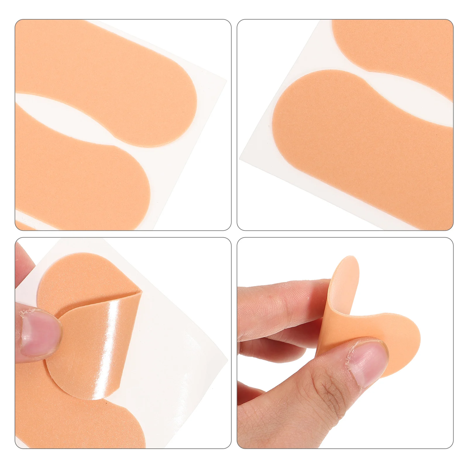 

4pc Blister Prevention Pads Patches Foot Protectors Self-Adhesive High Heel Comfort Pads For Women Blisters Calluses Protection