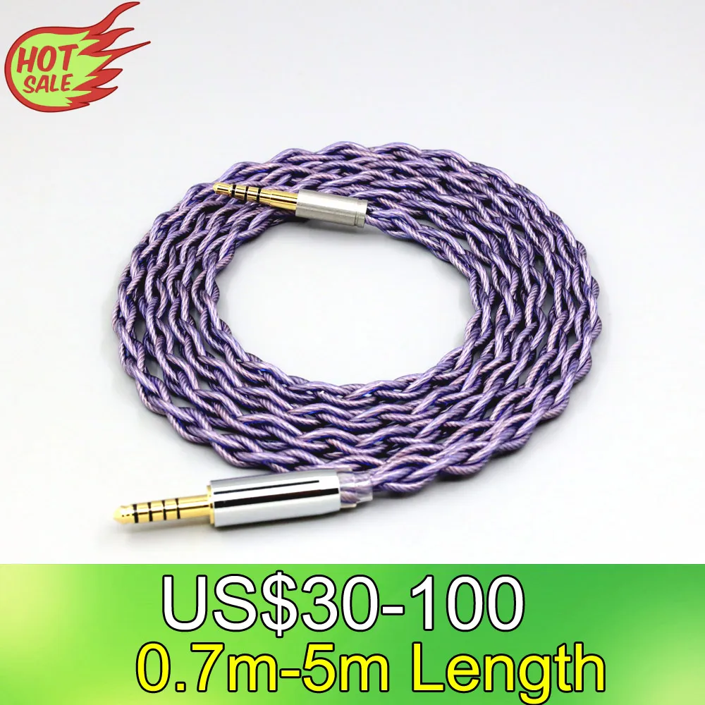 

Type2 1.8mm 140 cores litz 7N OCC Headphone Cable For Denon AH-mm400 mm300 mm200 Beats solo2 solo3 headphone LN008683