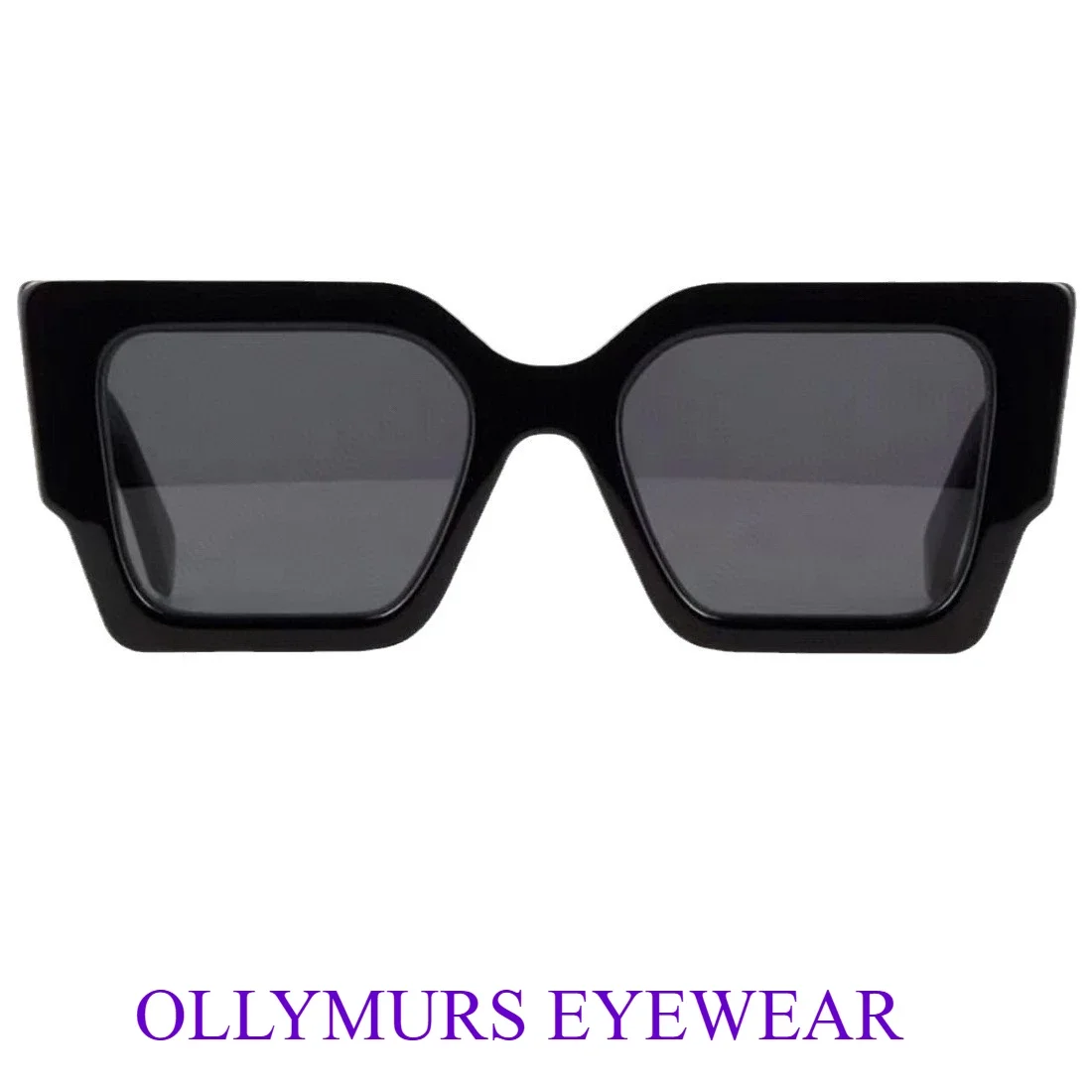 المصمم الأصلي قبالة العلامة التجارية العصرية الجديدة عالية الإصدار الزاوية زهرة إطار كبير نظارات أزياء النظارات الشمسية محايد الشارع واقية من الشمس