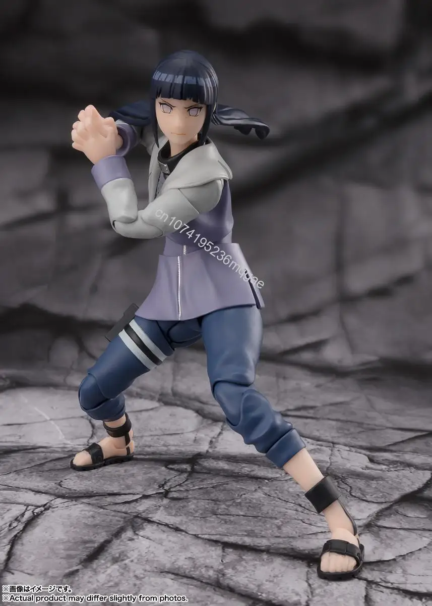 มีสินค้าในสต็อก ฟิกเกอร์แบนได นารูโตะ ชิปปุเด็น เอส.เอช.ฟิกัวร์ส ฮินาตะ ฮิวงะ-ไวร์ชวล บายากุกัน ขนาดประมาณ 13.5 ซม. โมเดลฟิกเกอร์อนิเมะ ของเล่นสะสม ของขวัญ