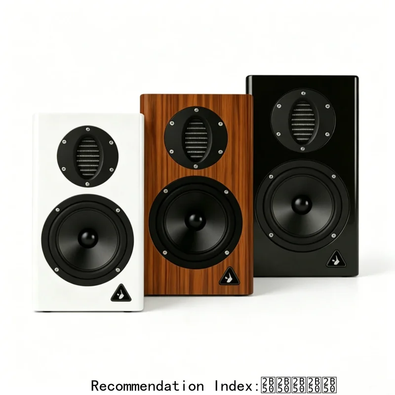 BZ-01 AURUM CANTUS A5M Active Bookshelf Speakers, Pneumatic Tweeter with DSP Electronic Crossover, Hi-Fi Studio Monitor