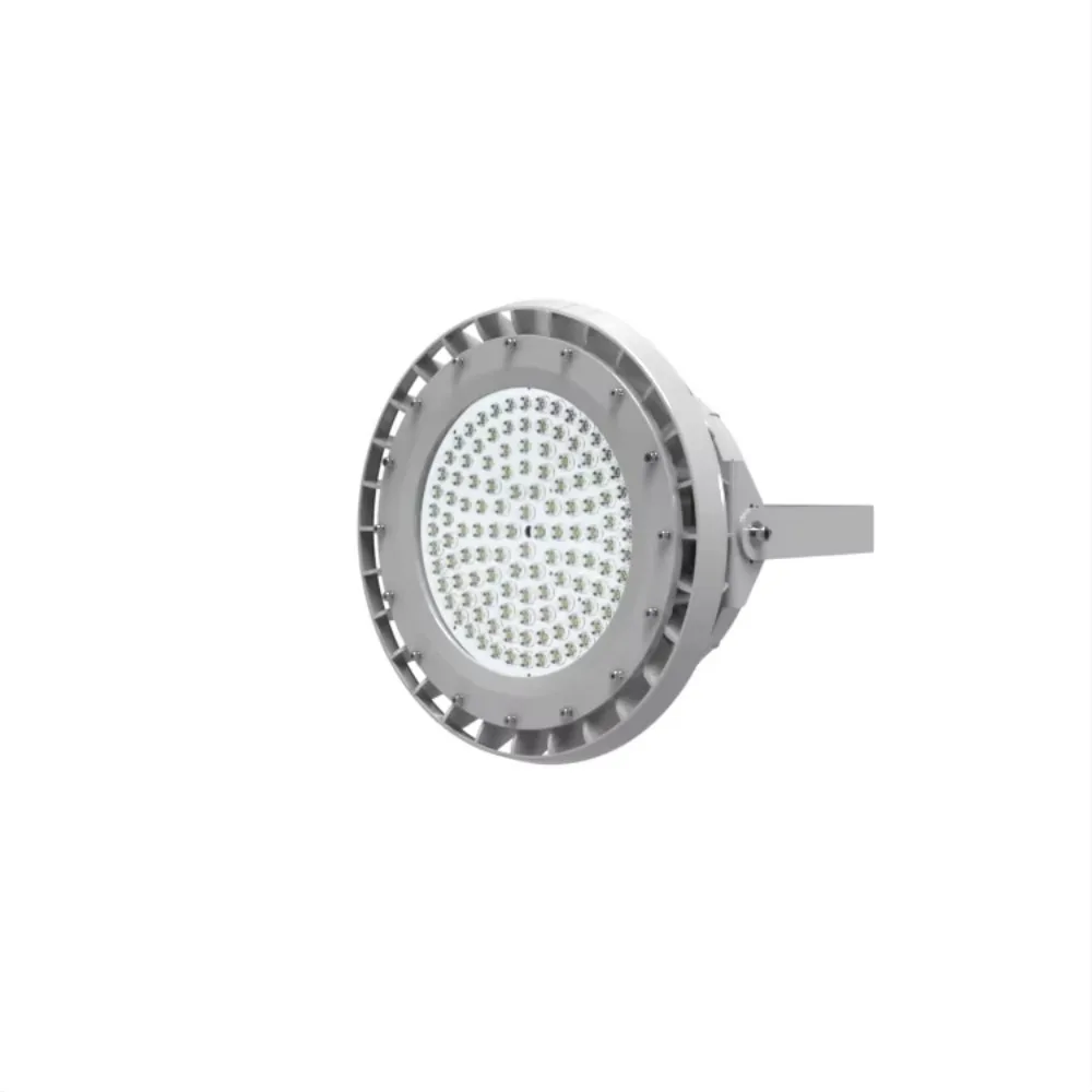 ATEX IECEx 100W 150W 200W IP66 Explosion Proof Light Zone 2 Round High Bay Lamp for Hazardous Location Petrol Station
