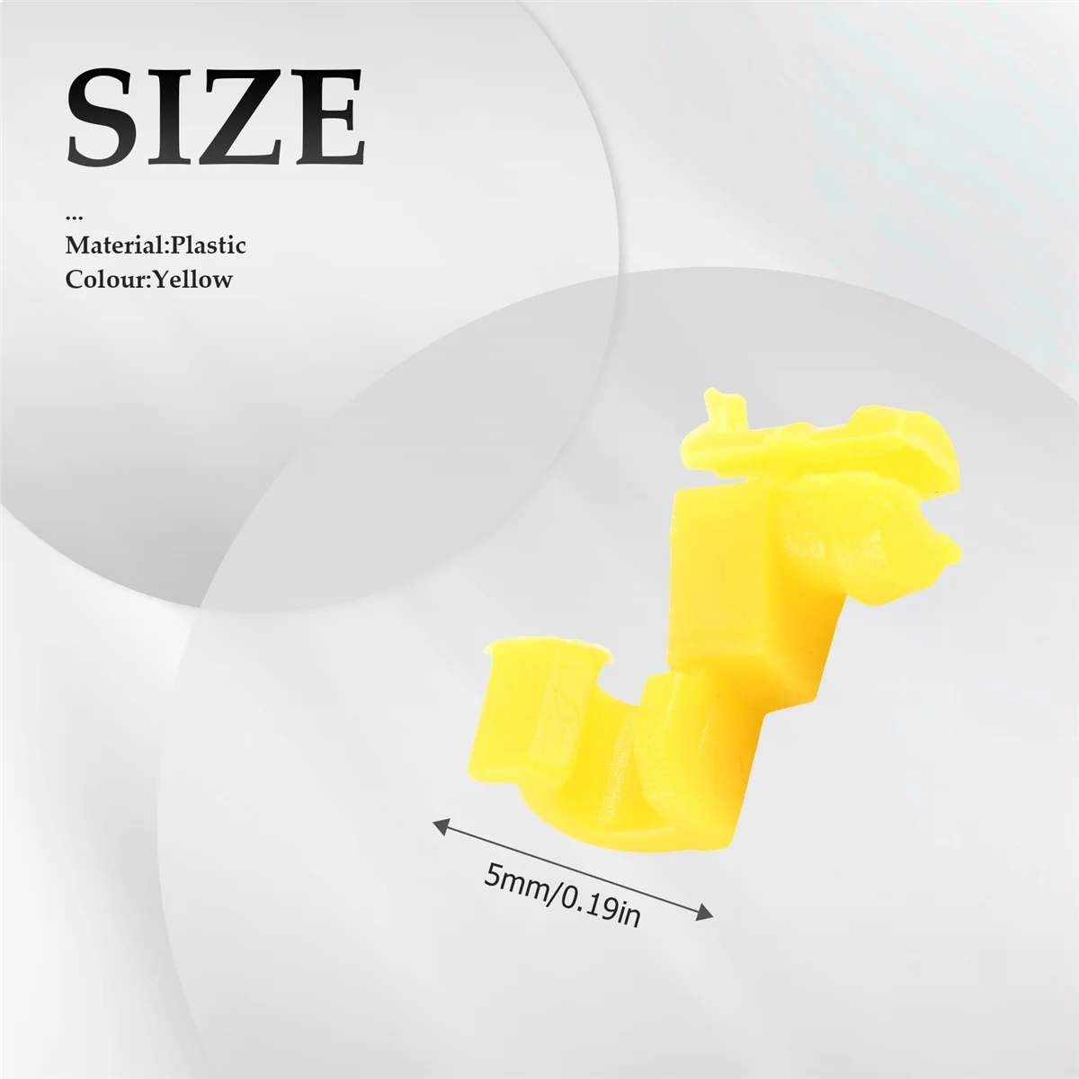 도요타용 로드 클립 드라이버 사이드 핸들 리테이너, 10 문짝 잠금 장치, 5mm