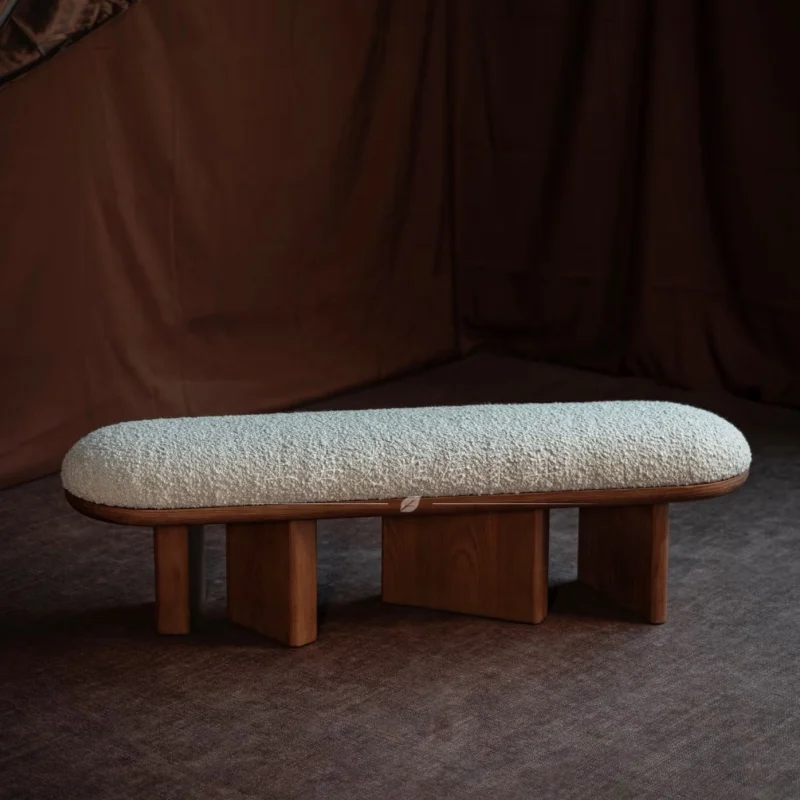 

Bedroom bedside stool resting bench retro model room living room sofa stool creative cloakroom shoe changing stool