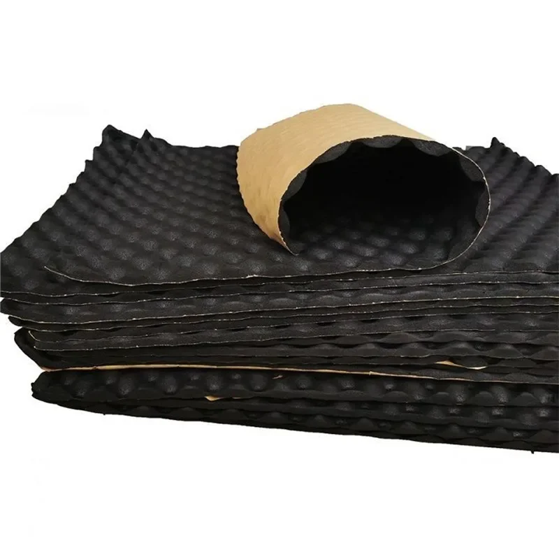 Sound Absorption Wave Cotton Automobile Self-adhesive Sound Insulation Cotton Whole Vehicle Lining Leaf Plate Door Denoise Tool image 5