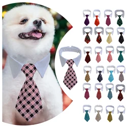 Pet Bow Tie Pets Tuxedo Costume Dressing-up Formal Photo-taking Gentle Party Accessory Hook and Loop Fasteners for Dogs and Cats