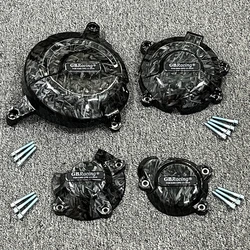 For Suzuki GSX-S1000 GSX-S1000GT GSX-S 950 & GSX-S1000F L5-M2 & KATANA L9-M2 Engine Protection Cover Carbon Fiber Texture