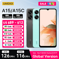 UMIDIGI A15, A15C Smartphone NFC Android 13 ,6.7\