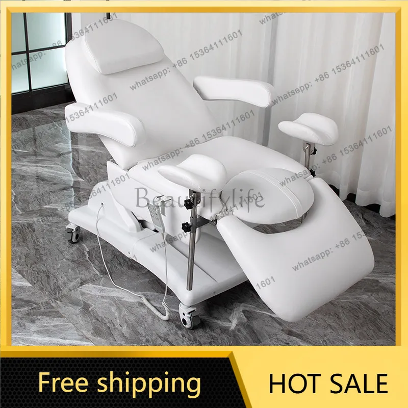 Factory Direct Sales Medical Care Multifunctional Examination Lifting Confinement Electric Beauty Rinse Bed