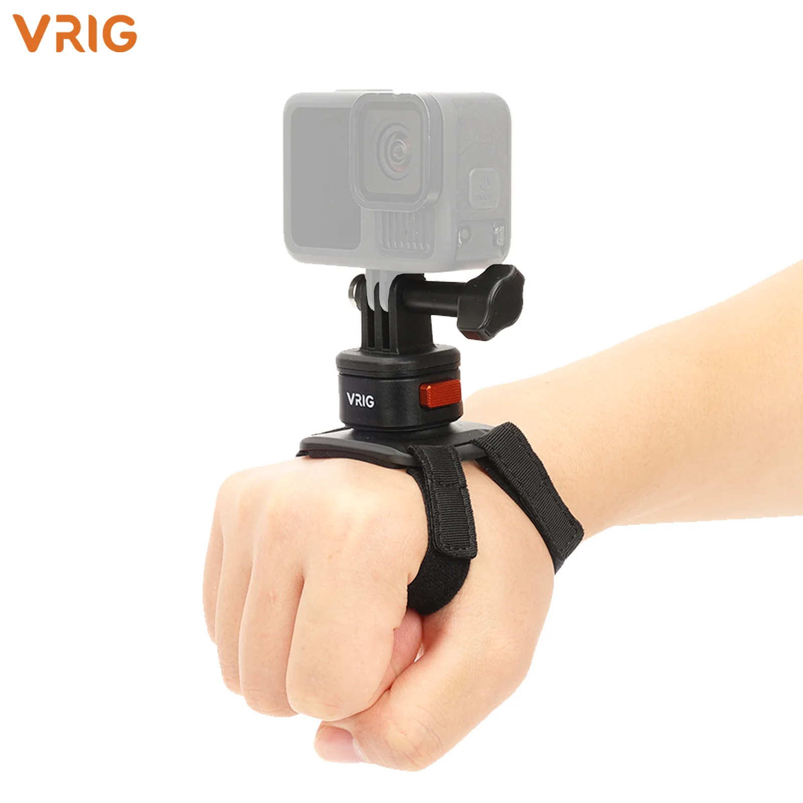 VRIG AC-105 Universal Action Camera Hand Strap Magnetic Quick Release 360° Rotatable Anti-slip For DJI Insta360 GoPro POV Stable