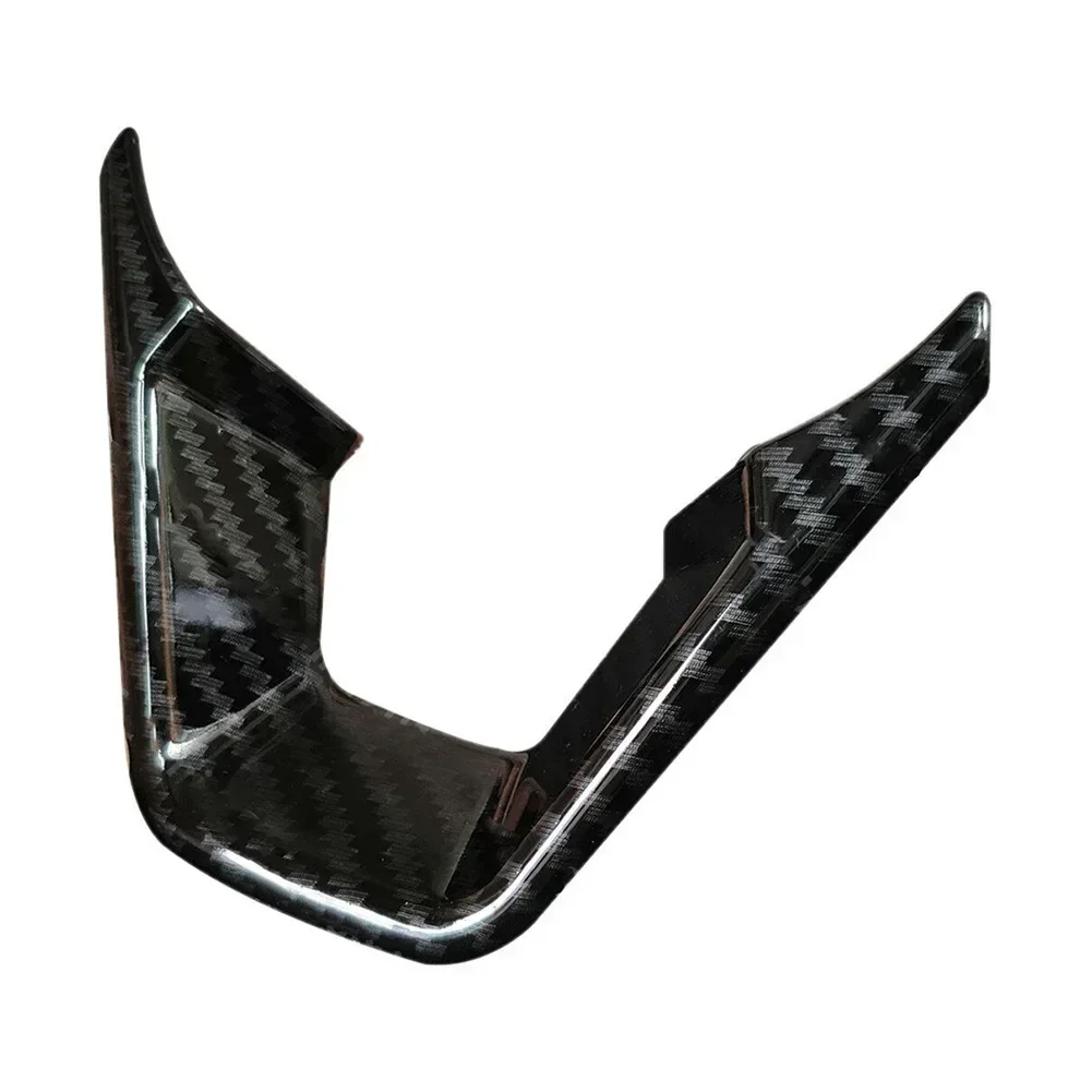 3Pcs Carbon Fiber Color Steering Wheel Cover For Ford Fusion For Mondeo Edge 2013-2019 New Provide Eye-catching Show Off Car.