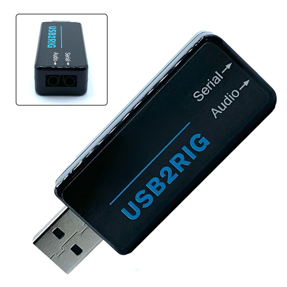 

1PC Integrated Sound Card And PTT Control Two-in-one For AUDIO2RIG Amateur Radio USB Sound Card Connector Electrical Tool