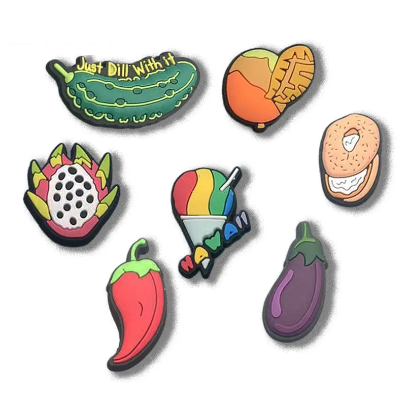 

charm Shoe Buckle Cartoon Vegetable Cute Hole Shoes Accessories Fashion Shoes Accessories