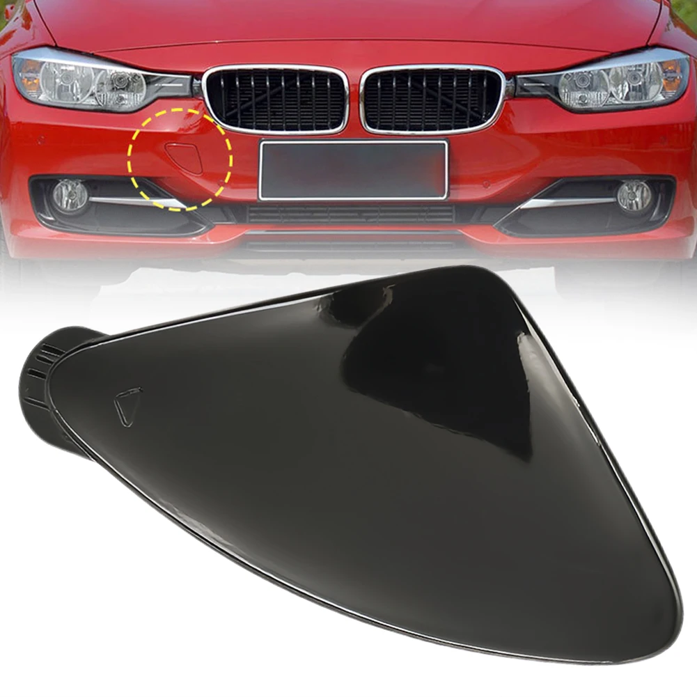 Front Bumper Towing Hook Eye Cover Lid 51117293116 Painted Hauling Trailer Cap for BMW 3 Series F30 2012-2015 Short Axis