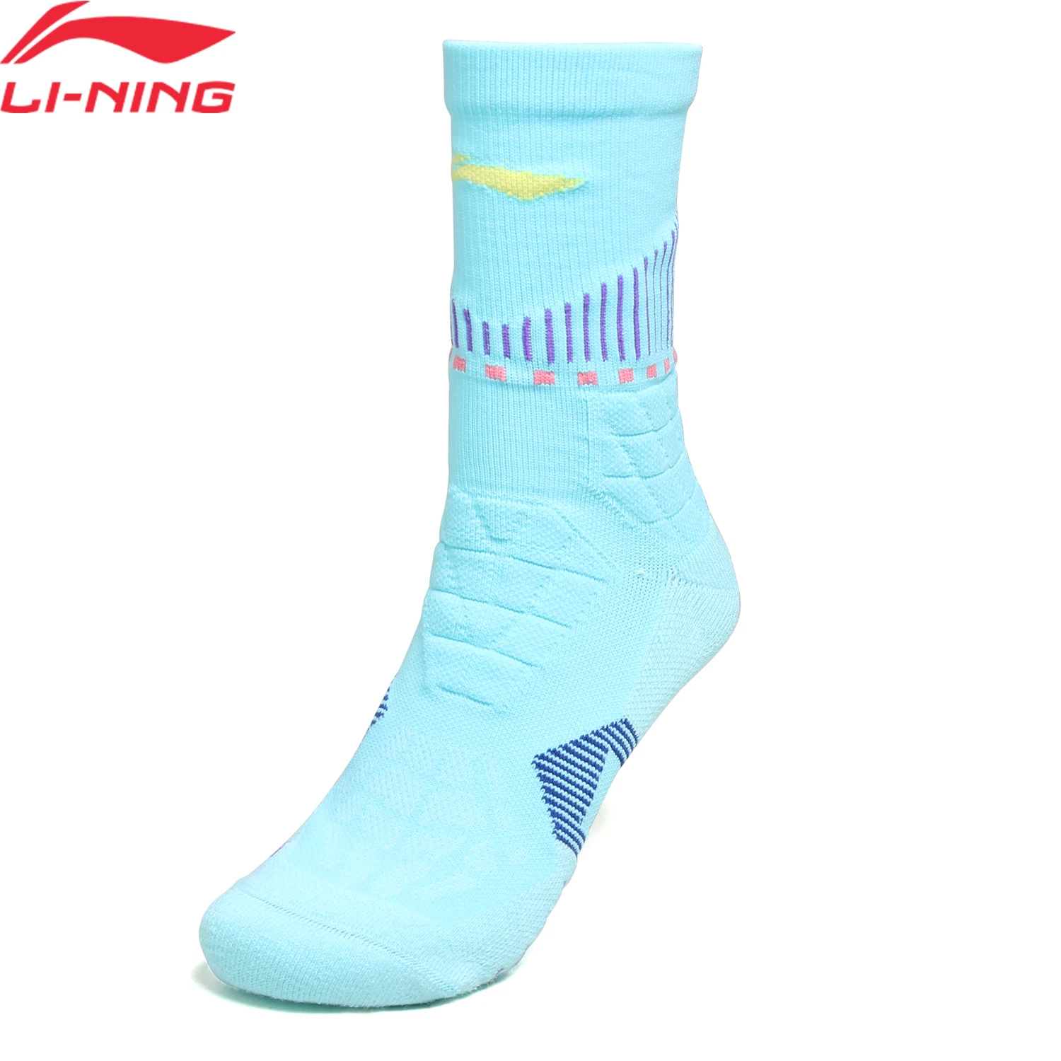 

Баскетбольные носки унисекс Li-Ning LN BACTERIA PROOF 22-28 см, удобные спортивные носки с амортизирующей подкладкой AWLV079 ﻿