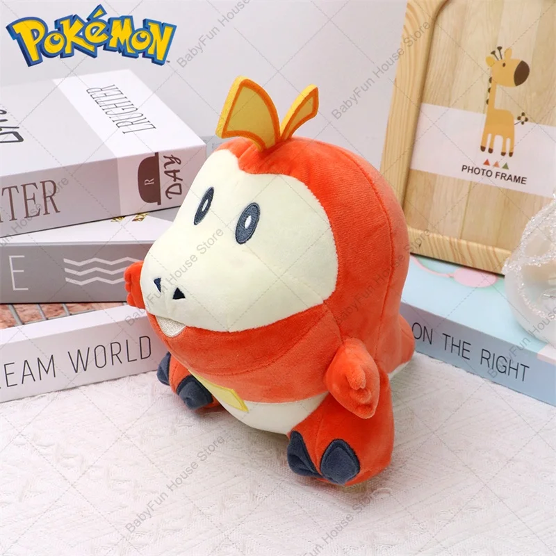 Pokemon Sprigatito Floragato Meowscarada Quaxly Fuecoco Plush Toys Kawaii Scorbunny Cinderace Stuffed Animals Peluche Dolls Gift view 4