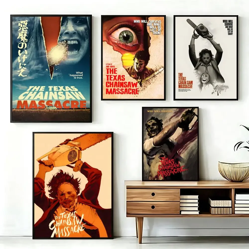 The Texas Chainsaw Massacre Poster HD Printing Fresh and Nordic Home Decor Wall Art for the Living Rooms Hallways Gift Giving