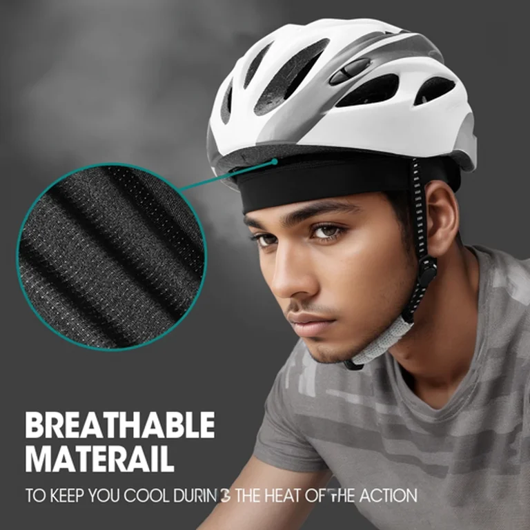 Cycling Cap Quick Dry Anti-UV Summer Cool Sports Hat Breathable Outdoor Sport Motorcycle Helmet Line