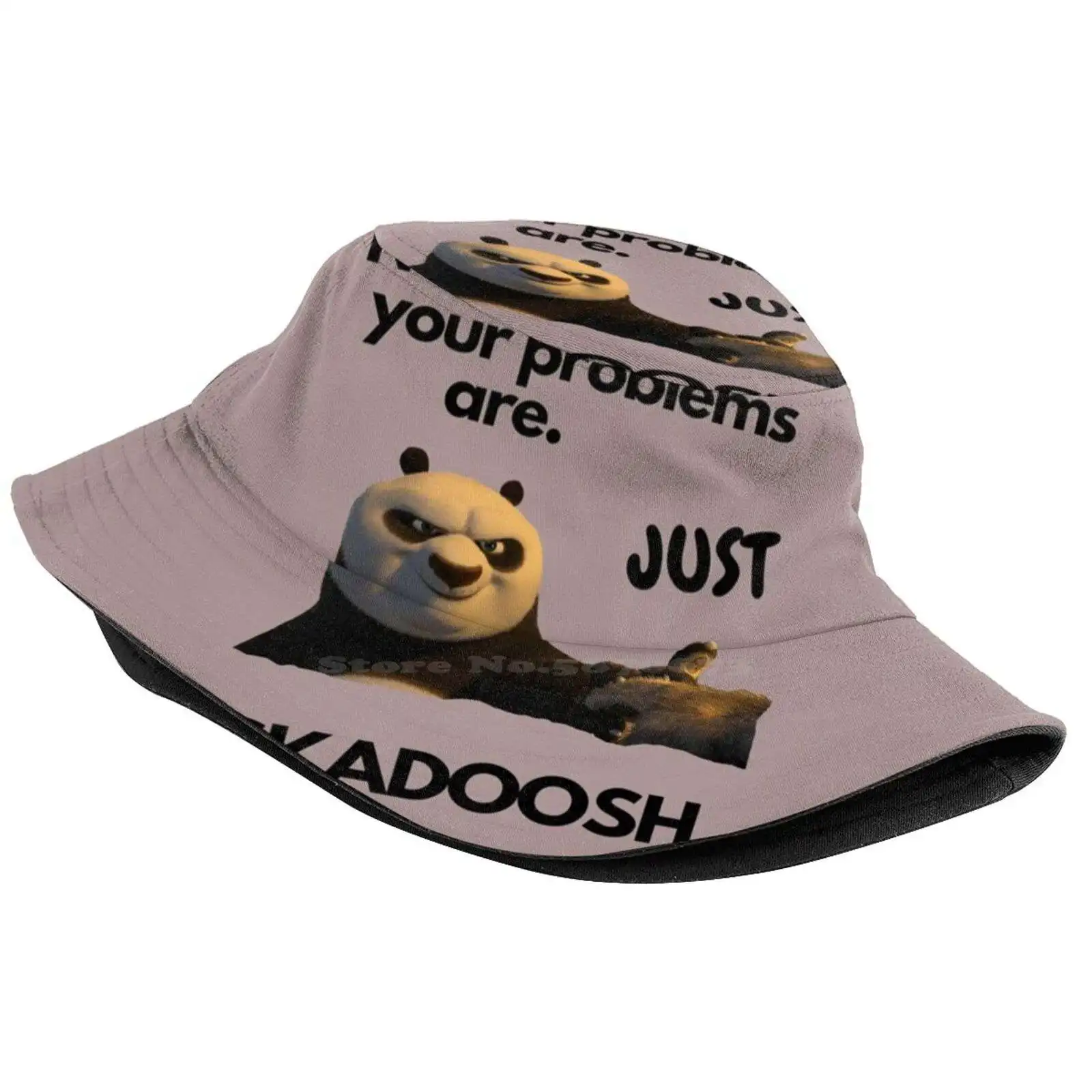 Skadoosh Sun Cap Fisherman Hat Bucket Hats Skadoosh Problem Solution Sad Happy Cartoon Charactor Funny Animal Chill Up Break