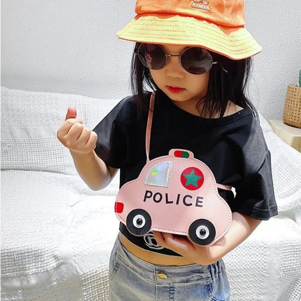Cute PU Leather Kids Car Handbag - alternate angle