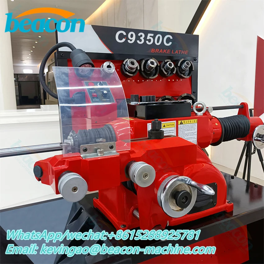 LT China Car Brake Disc Skimming Grinding And Drum Cutting Brake Lathe Skimming Repair Machine C9350C